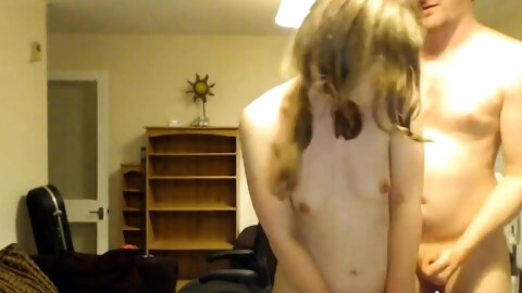 Couple masturbation at home (web cam) 2