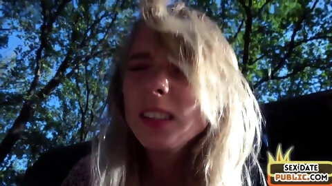 Public skinny amateur fucked outdoor in car by sex date