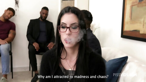 Psycho Anna de Ville Wet, 5on1, BBC, ATM, DAP, Deepthroat, TAP, Big Gapes, ButtRose, Pee Drink, Shower, Swallow GIO2603 - PissVids