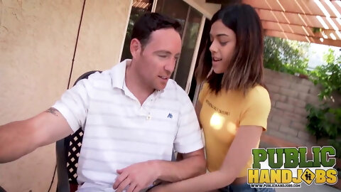Petite Harmony Wonder gets Facial from Teacher