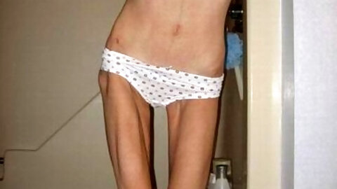 Young Skinny Slut Gets Double CreamPies