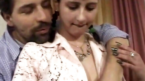 Young Girl with Small Tits Fucked by Big Hard Cock