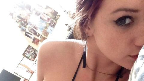 Laying in bed