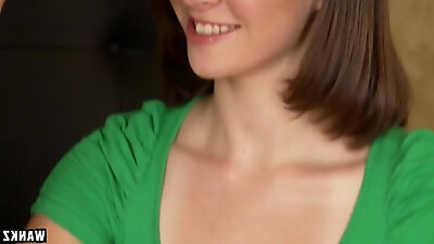 WANKZ- Nicole Rider's Tight Twat Drilled