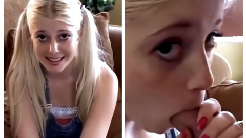Charlotte Stokely is a naughty babysitter