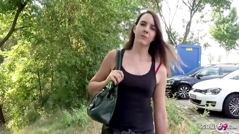 Real Anal Orgasm Outdoor Sex For Mini Tits Girl Mina At Street Casting - German Scout And M A