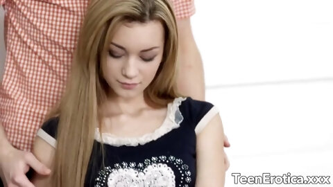 Rehearsal turns into hot sex with petite teen Sonya Sweet