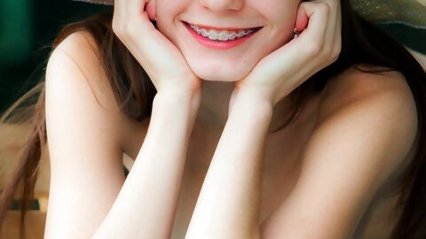 Rylee Marks with a cute smile and braces