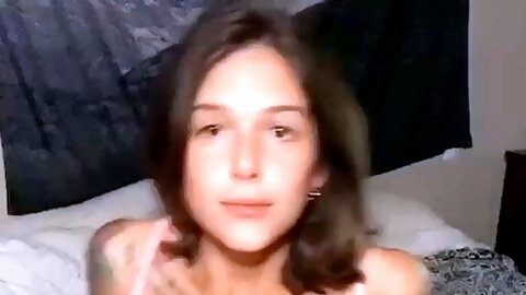 SMALL TIT BRUNETTE TATTOOED TEEN GIRLFRIEND CAUGHT IN SHOWER