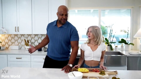 small blond au paimma rosie gets each gap stretched by boss bbc gp3260