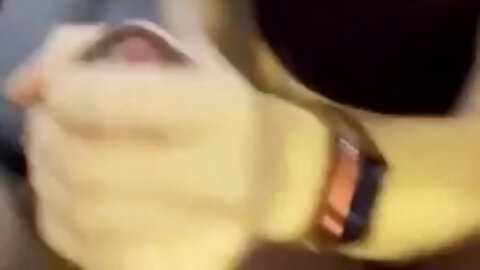 British teen gives a good blowjob