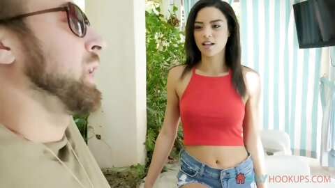 Borrowing Stepbrothers Cock - Maya Bijou