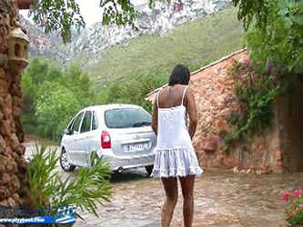 Pissing in the rain