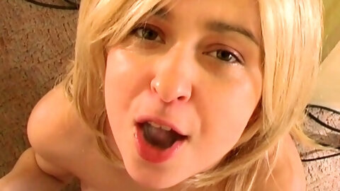 Home video amateur skinny blonde fuck cumshot blindfolded