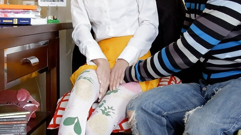 Slim tall teen Dora gets stripped and anally fucked in her bedroom